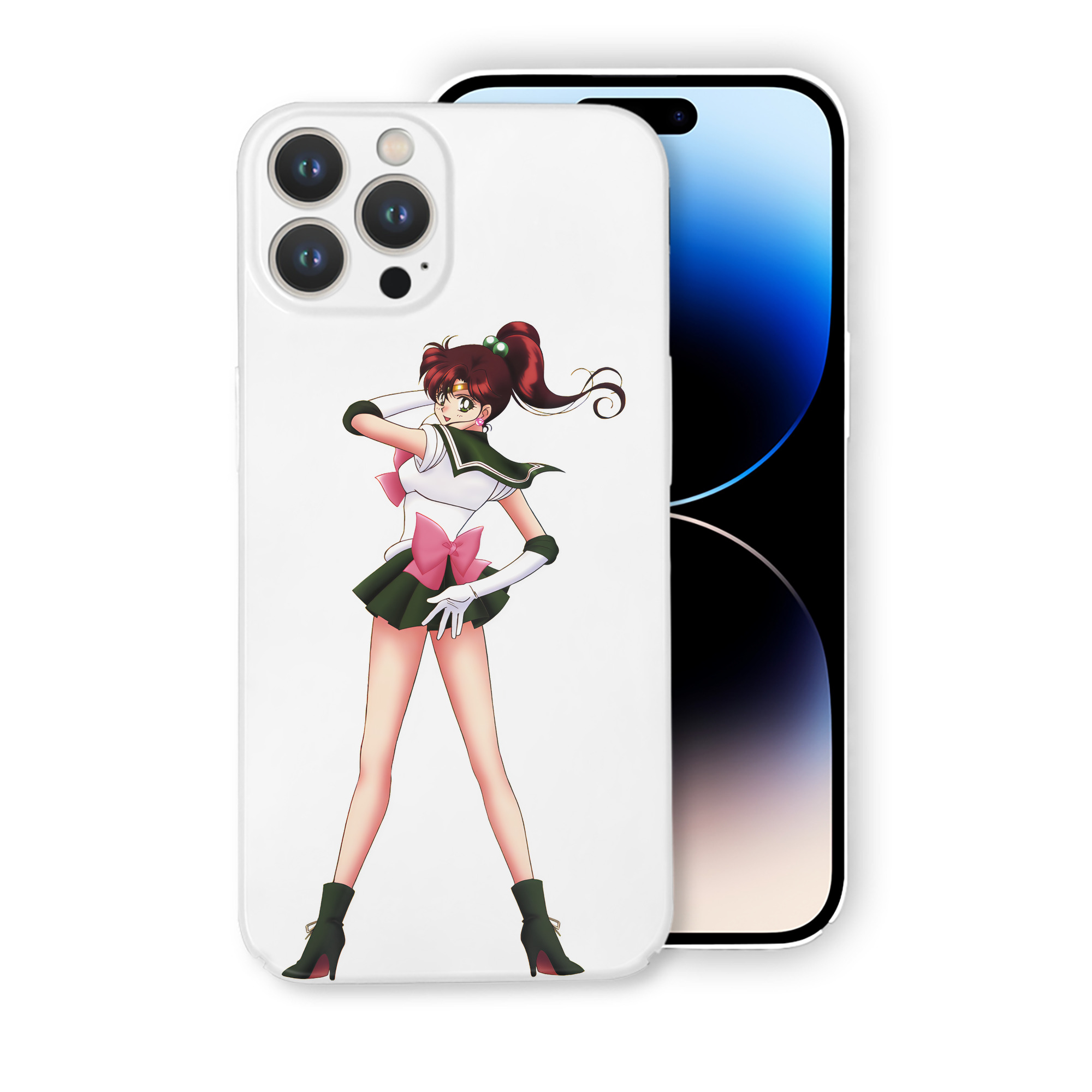 （画像用） 美少女戦士セーラームーン 木野 まこと きの まこと Sailor Moon Kino Makoto （セーラージュピター；Sailor Jupiter） 【iPhone 14シリーズ対応】ハードケース